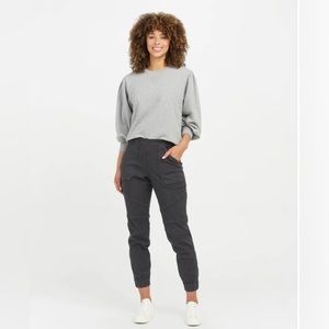 SPANX Gray Track Pants